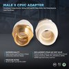 Everflow MIPxPVC Adapter Pipe Fitting 1" BRCPM100-NL